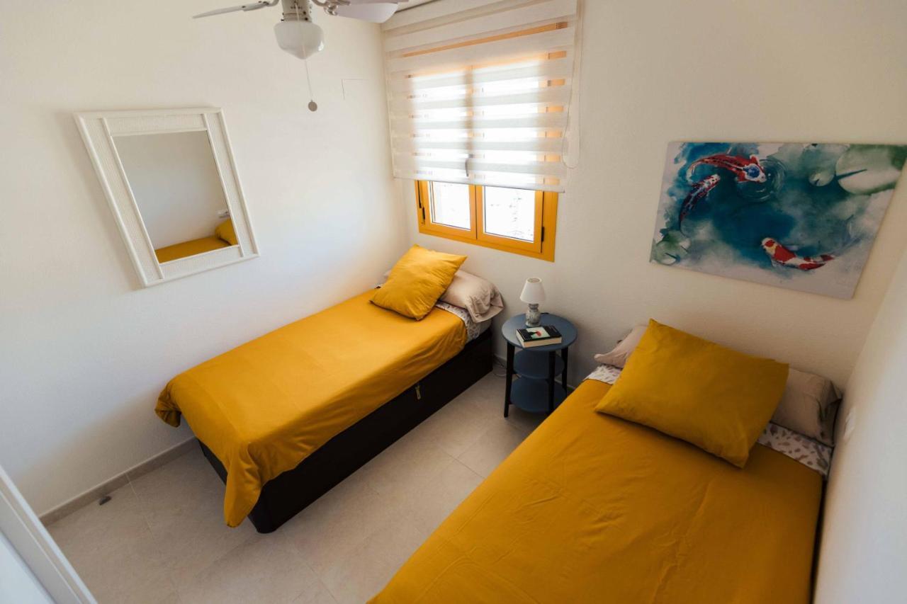 En La Playa. Planta 19. Vistas Espectaculares. 2 Terrazas. Apartment กัลเป ภายนอก รูปภาพ