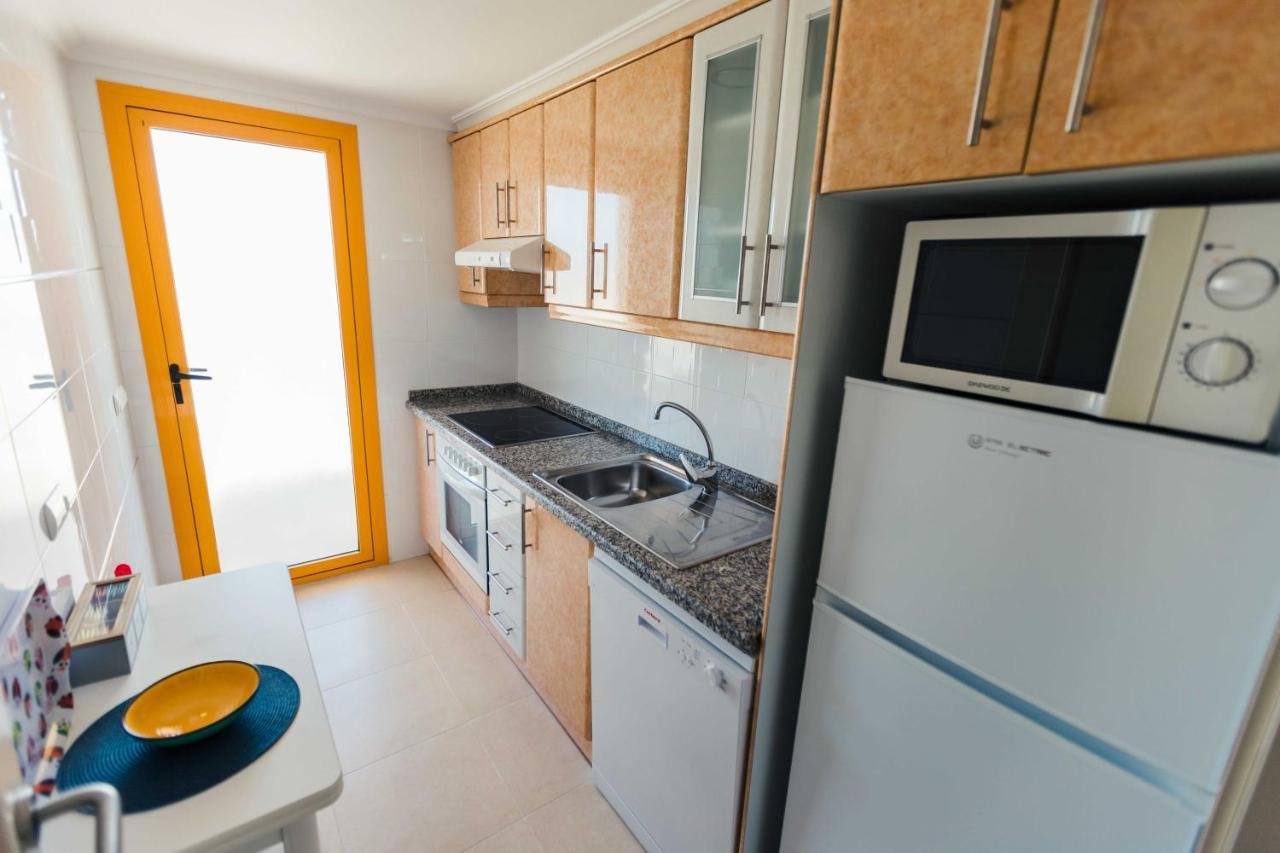 En La Playa. Planta 19. Vistas Espectaculares. 2 Terrazas. Apartment กัลเป ภายนอก รูปภาพ