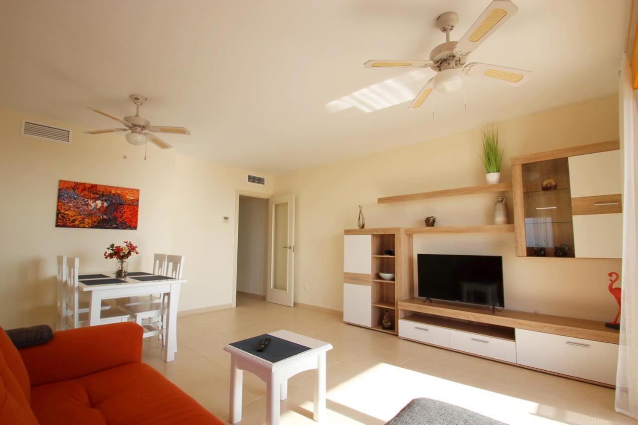 En La Playa. Planta 19. Vistas Espectaculares. 2 Terrazas. Apartment กัลเป ภายนอก รูปภาพ