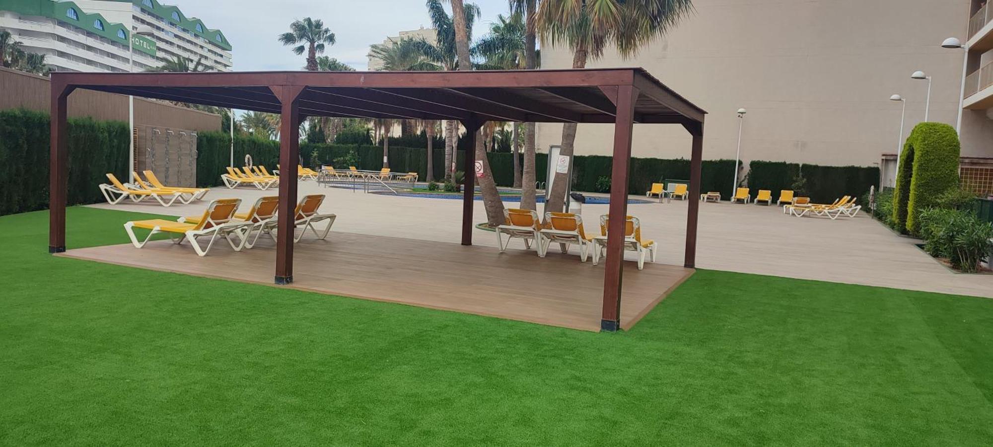 En La Playa. Planta 19. Vistas Espectaculares. 2 Terrazas. Apartment กัลเป ภายนอก รูปภาพ